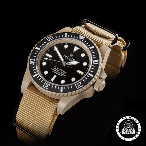 desert issue 1 rolex milsub